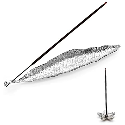 Räucherstäbchenhalter Metall Incense Holder Eschenfänger Silber Weihrauchbrennerplatte Cover