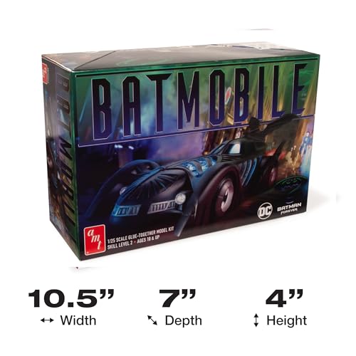 Modelo a escala 1:25 AMT Batmobile Batman Forever miniatura 5