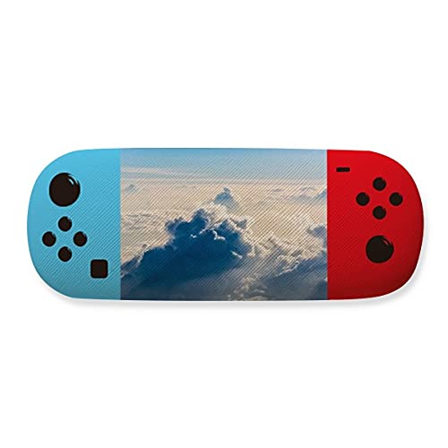 Étui pour lunettes antichoc Sunshine Clouds à fermeture sécurisée