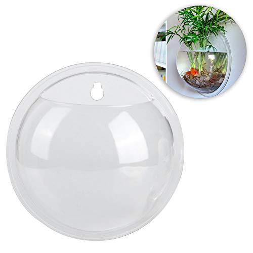 cloudbox Fish Bowl-Mini Wall Hanging Trasparente Fish Bowl Acrilico Fish Tank Acquario Decorazione 15 cm - Image 6
