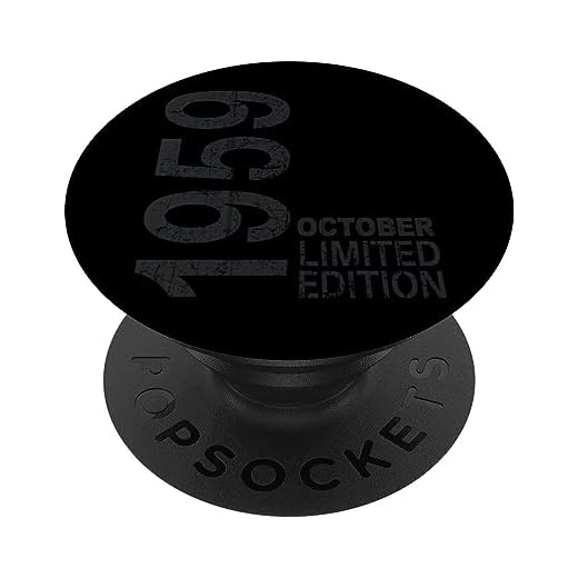 Octubre de 1959 Impresionante 1959 Vintage 1959 Retro 1959 Edición PopSockets PopGrip Intercambiable