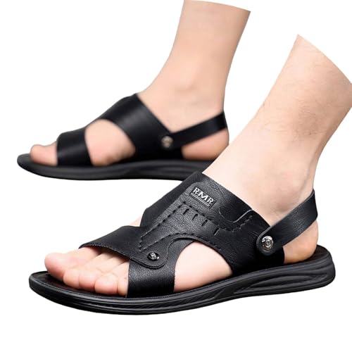 Sandales antidérapantes homme pour éviter les glissades en été