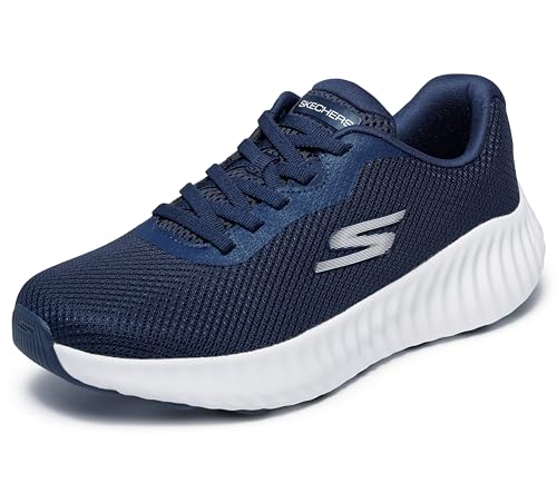 Skechers Scarpe da Ginnastica da Donna Go Run Now Calumet, Blu Navy, 37