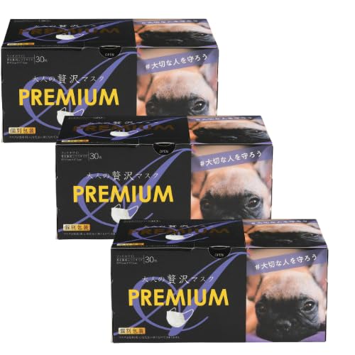 �y3�Z�b�g�z��l���ґ�}�X�N�v���~�A�� 30���� ���c�Y�� ���ʃT�C�Y