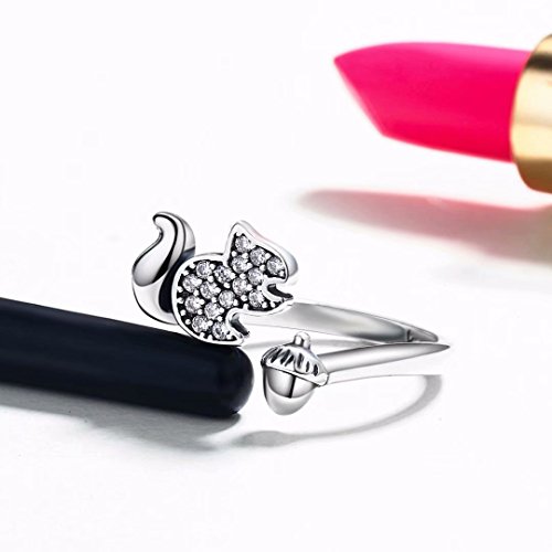 Donna Anelli di Fidanzamento in argento sterling