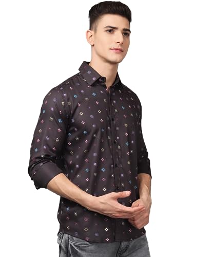 Image of Fabulous Multi Colored Printed Cotton Casual Shirt for Men by Trybuy Premium