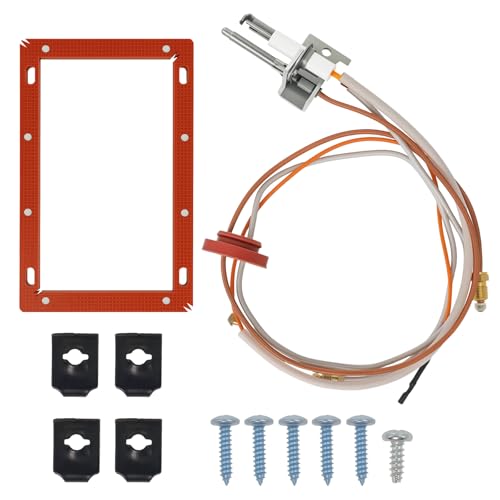 Upgraded SP20075 Pilot & Igniter Assembly, Compatible with Rheem Richmond Water Heater Parts, PROTECH & GE Units, Natural Gas Water Heater Pilot Assembly Replacement