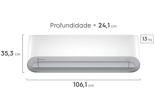 Ar-Condicionado Electrolux Inverter 18.000 BTUs Color Adapt Quente/Frio (JI18R/JE18R)