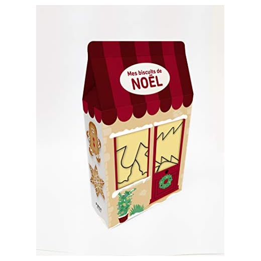 Mes biscuits de Noël - 4 emporte-pièces + 1 livre de recettes