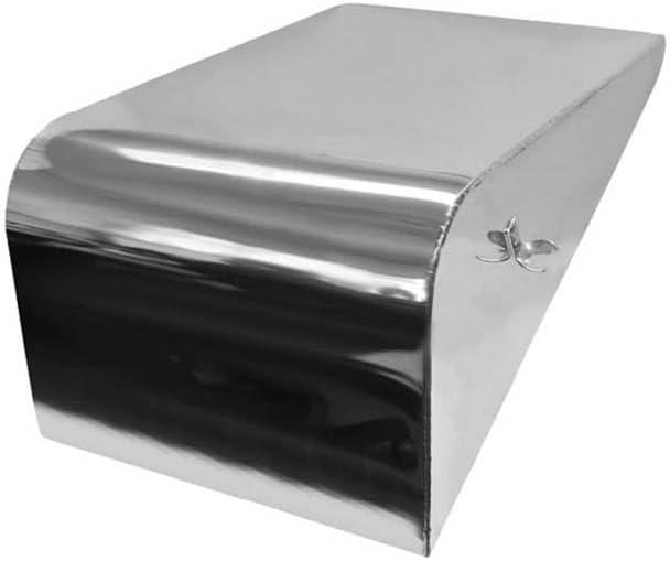 Technical Precision Replacement for Peterbilt 579 Year 2020 Aluminum Battery Box Cover W/STEM UP Clamps