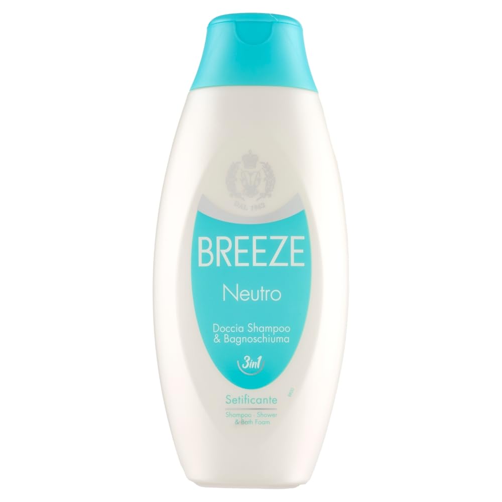 BREEZE | Dusch-Shampoo und Duschgel, neutral, 6 x 400 ml