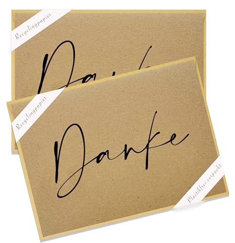 Pusteblume Grusskarten 8 x Natur Dankeskarte aus recyceltem Karton mit Umschlägen (8 Kraft) Pusteblume Grusskarten 8 x Natur Dankeskarte aus recyceltem Karton mit Umschlägen (8 Kraft)