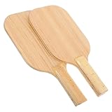 Beaupretty Table Tennis Paddle für Blinde Rutschfester Griff Hohe Rückprall Empfindlichkeit Klangfeedback für Blinden Sporttraining Freizeit und Wettbewerbe Inklusive Barrierefreiheit im