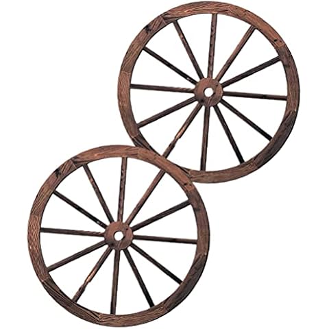 Roue de Wagon Vintage Garneck Cover