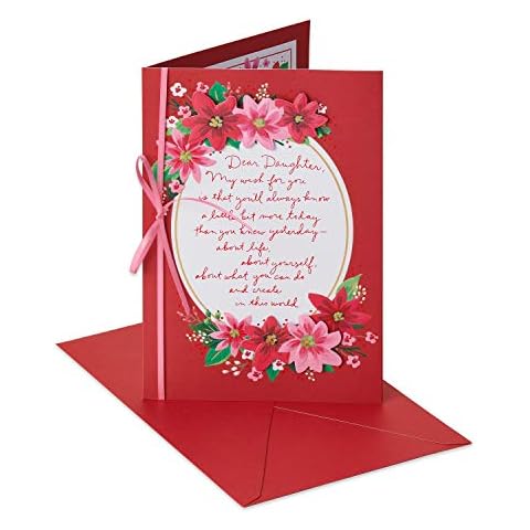 American Greetings Christmas Card for Daughter Cover