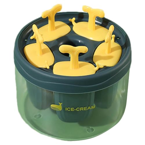Stampo per ghiaccioli, stampi per gelato | Stampi per gelato piccoli, 5 pezzi - Stampi per ghiaccioli a rilascio facile senza BPA Macchina per ghiaccioli fatta in casa con bastoncini di ghiaccioli per