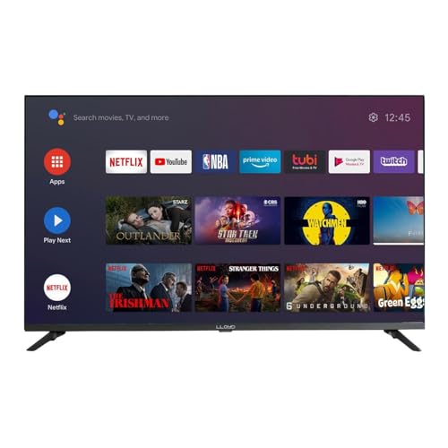 Image of Lloyd 109cm (43 Inches) WCG Vision Pro Series Web OS 4K Ultra HD Smart LED TV 43PS850G (Black)