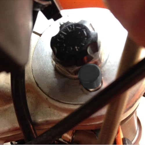 BIUGERCN Dirt Bike Gabel-Luftentlüfter Druckentlastung M4 0,7 mm Motorrad Gabelentlüfter Gabelentlüfter für SX SXF EXC SMR Motocross Enduro Schwarz