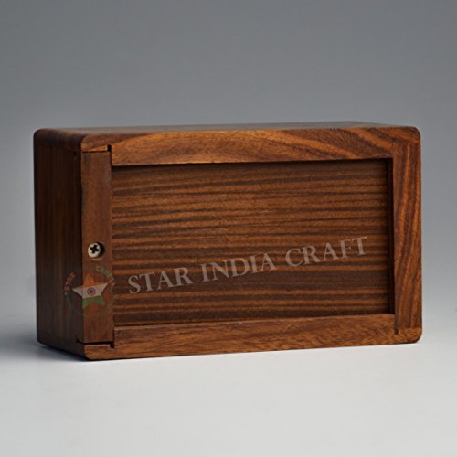 Sic Wooden Urn Box For Ashes Adult Male/Female, Handmade Engraved Decorative Memorial Keepsake, Rosewood Tree Of Life Memory For Humans, Dogs, Cats And Other Pets Ashes - M Size: 7.5 X 5.5 X 3.75 In. #TOP1