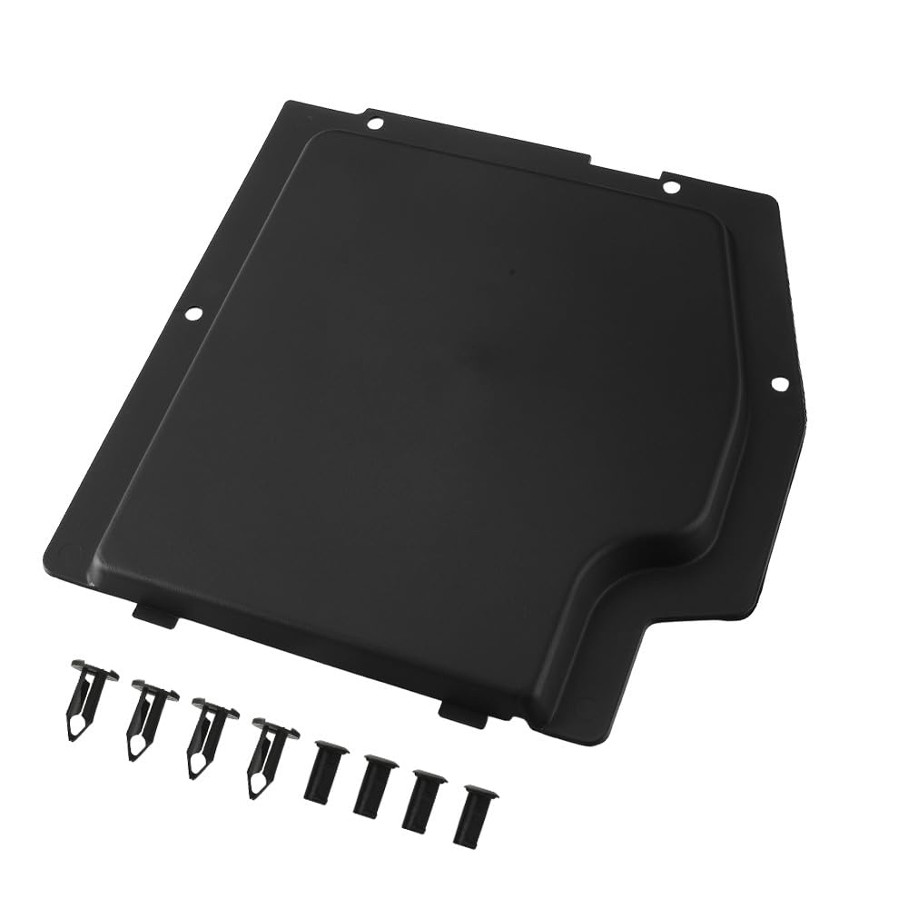 Kit de tapa de batería Para Can-Am Maverick X3, Placa de plástico negro cubierta de la batería Para Can Am Maverick X3 MAX 2017-2025 Todos los modelos Accesorios