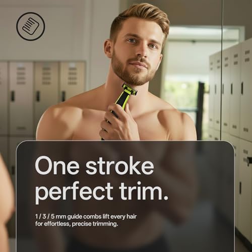 Geleidekammen 1/3/5 mm en beschermkap voor Philips Norelco OneBlade, duurzaam en makkelijk te klikken - Afbeelding 5