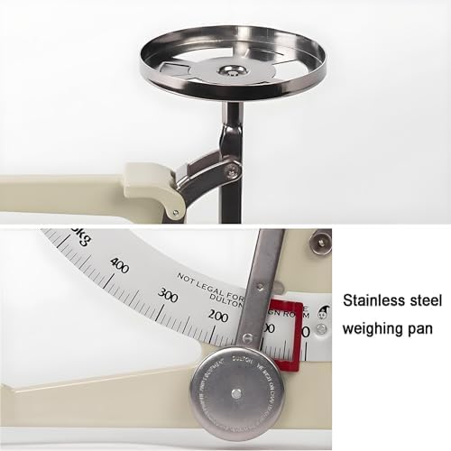 Báscula digital de cocina con plataforma de acero inoxidable para cocción precisa y mediciones científicas