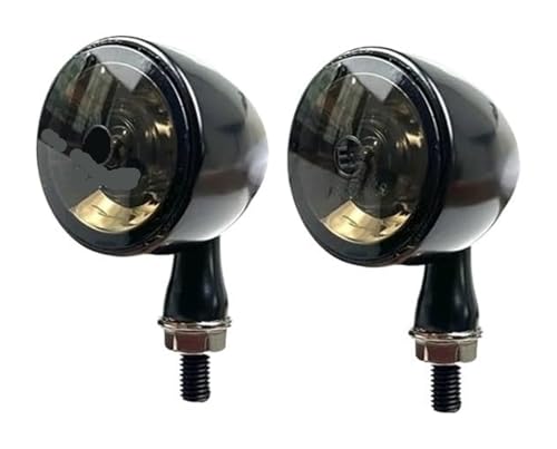 Motorrad Tagfahrlicht Blinker Universal-Motorräder Vorne Und Hinten Bullet Light E 1000 DF Markiert Blinkanzeige Weiß Läuft 3-in-1