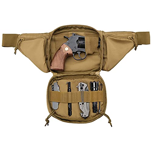 Frtkk Concealed Carry Pistol Fanny Pack Holster & Tactical Pistol Holster #TOP2