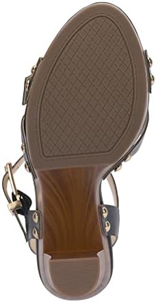 Jessica Simpson Women's Therisa Platform Sandal Wedge, Black, 9 | Image 3