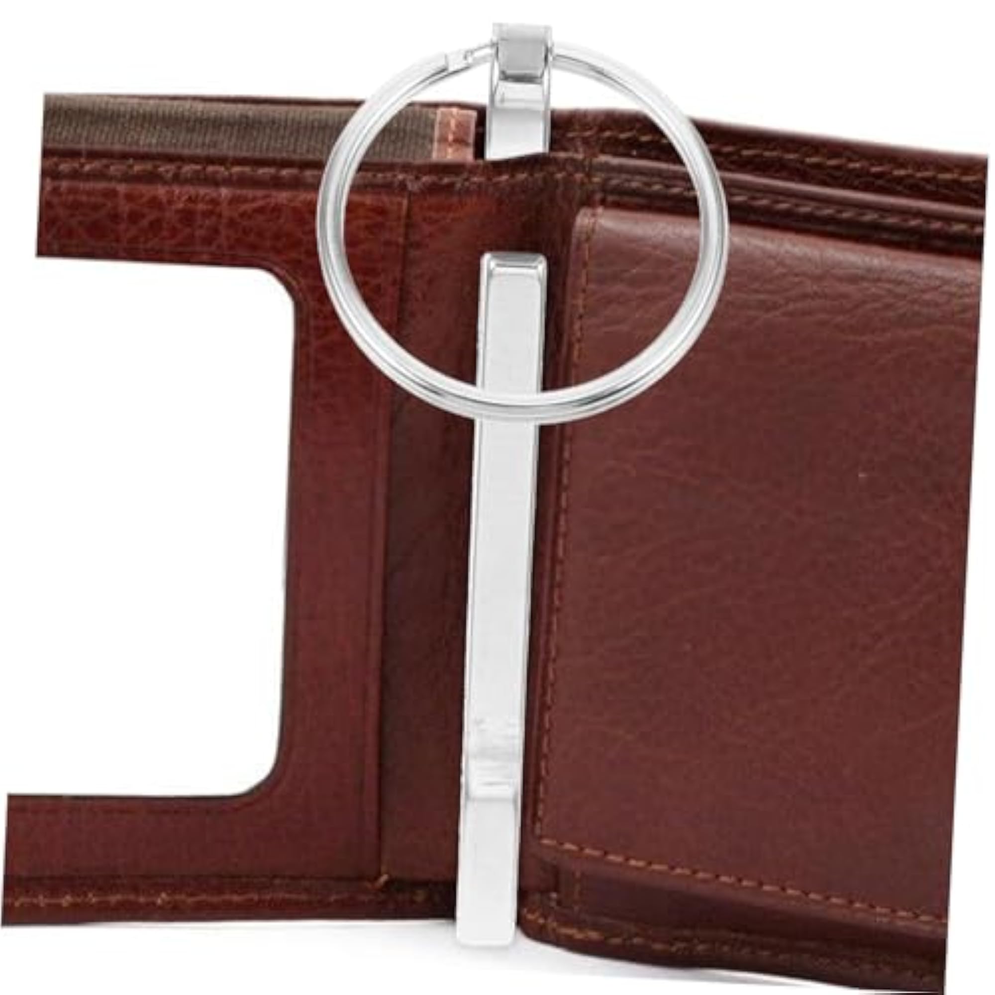 Practical Metal Keyring Money Clip, Office Wallet
