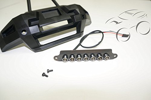 Raidenracing Front Bumper Led Lamp Lighting System ( Green ) For 1/5 Traxxas 6S 8S X-Maxx #TOP4