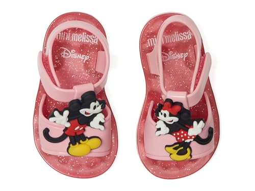 mini melissa Girl's Play + Mickey E Minnie (Toddler/Little Kid) Sandal