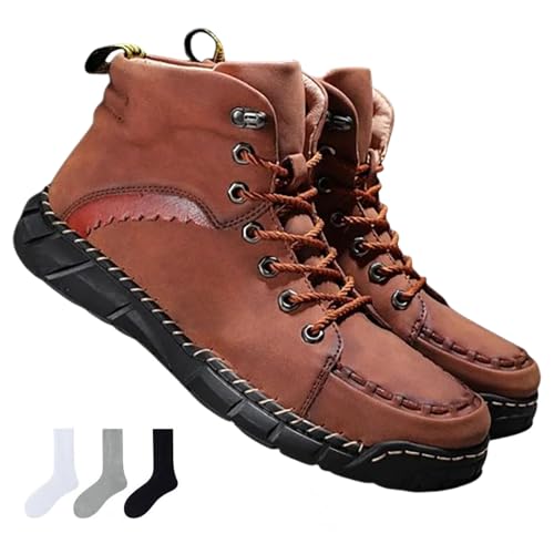 Vilobel Men’s Slip-On Work Shoes, Orthopedic Safety Sneakers, Waterproof, Lightweight, Non-Slip