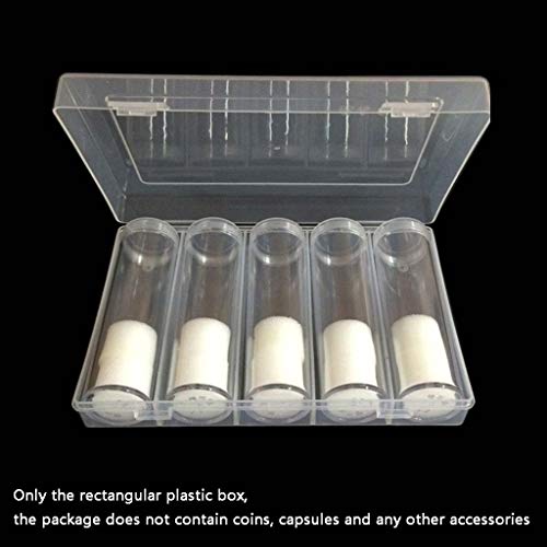 Caja organizadora rectangular para monedas 30mm miniatura 6