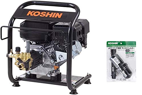 Amazon | 【セット品】工進(KOSHIN) エンジン式高圧洗浄機 JCE