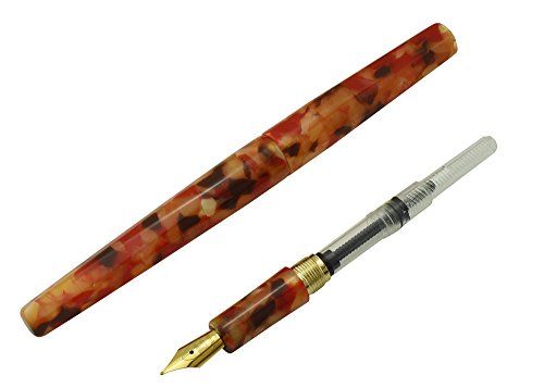 Fuliwen penna stilografica M foglie d' acero marmo...