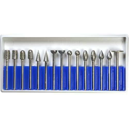 Funziona su (quasi) qualsiasi cosa: vetro, pietra, legno, metallo, persino pietre preziose. questi bit possono gestirlo. Non dovrai più passare da uno strumento all'altro per materiali diversi.