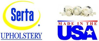 Miniatura 2 de Roundhill Furniture Sofá y sofá biplaza San Marino de 2 tonos, color chocolate