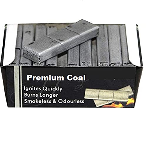 Image of Charcoal kings Premium Multipurpose Hookah Charcoal Coal for Shisha (30 Pieces)
