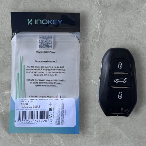 Clé de voiture programmable KEYDIY ZB66 pour remplacer votre télécommande perdue