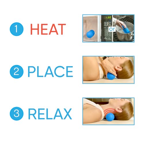Deep Tissue Massage Roller - Dr. Cohen’s Heatable acuBack for Back & Neck Pain