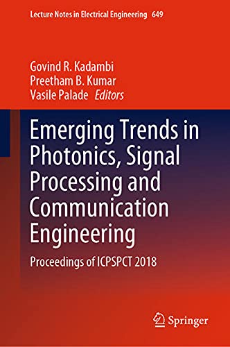 Buy Emerging Trends in Photonics, Signal Processing and Communication Engineering — BookShops.in