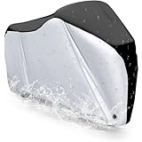 Berdso 自転車カバー 防水 大型 27インチまで対応 破れにくい 雨避け UV加工 盗難防止