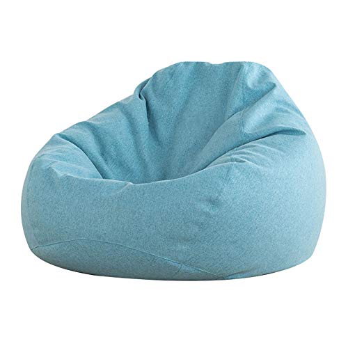 XGGYO Aufbewahrung Sitzsack Stuhlbezug für Kinder Erwachsene, Waschbare Bean Bag für die Organisation von Kindern Plüschtier (Nur 1 Stück Sofabezug, Keine Füllung) / C / 80×90cm Cover