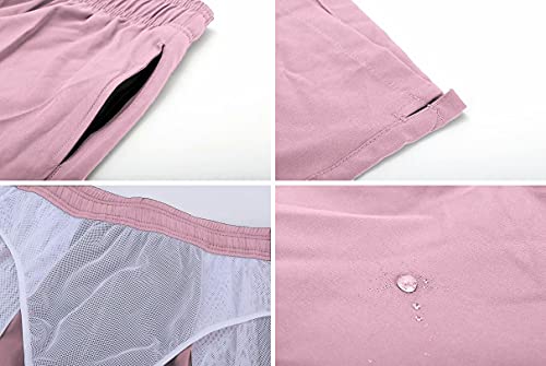 Image of Tyhengta Men's Swim Trunks Quick Dry Beach Shorts with Zipper Pockets and Mesh Lining