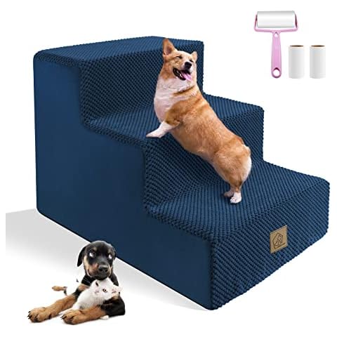 3-Steps Foam Pet Steps Cover