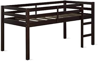 Dorel Living Milton Junior Twin Loft Bed, Espresso
