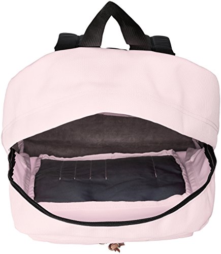 JanSport Right Pack Backpack - School, Travel, Work, or Laptop Bookbag with Leather Bottom, Pink Blush - Image 4