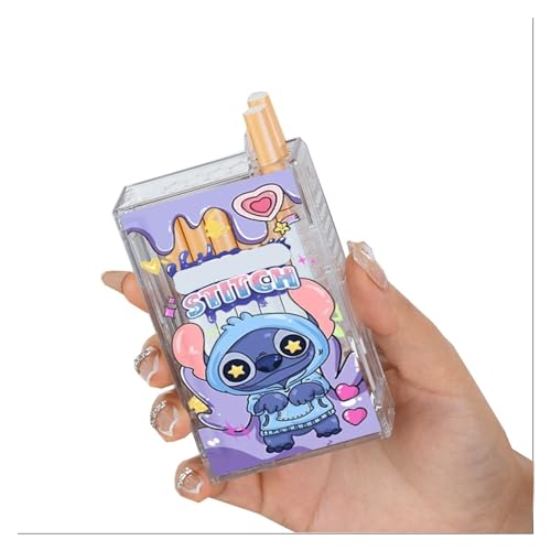 2024 2 in 1 Lighter with Cigarette Case, Hello Kitty Clear Case Lighter, Windproof USB Rechargeable Lighter, Flameless, Windproof, Moisture Resistant, Waterproof Gifts for Men (Color : D)