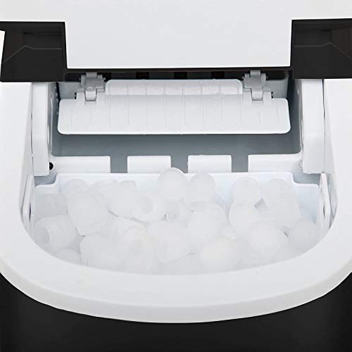 whynter imc-270mb Kompakte Tragbare Ice Maker, 27 LB. Kapazität, Metallic Schwarz 27 lb schwarz metallic – Bild 6